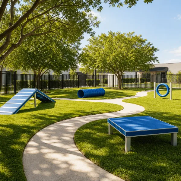 Outdoor enrichment yard
