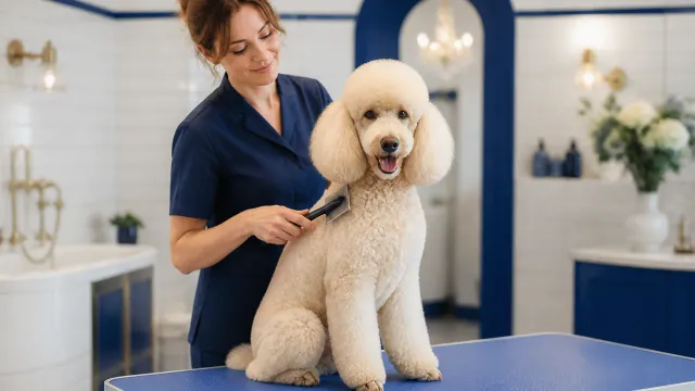 Spa Grooming at DogCare luxury pet studio
